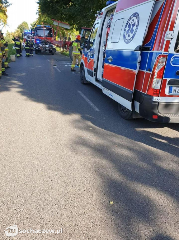 Groźny wypadek w gminie Kampinos