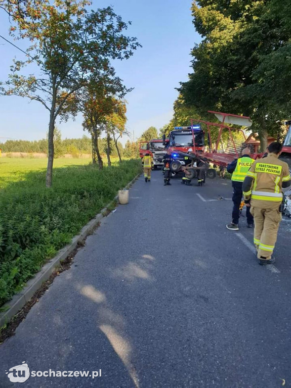Groźny wypadek w gminie Kampinos