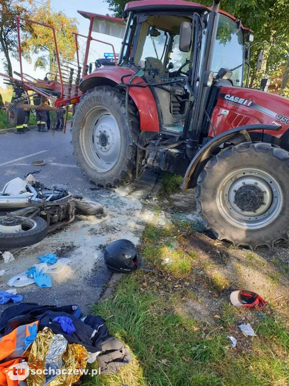 Groźny wypadek w gminie Kampinos