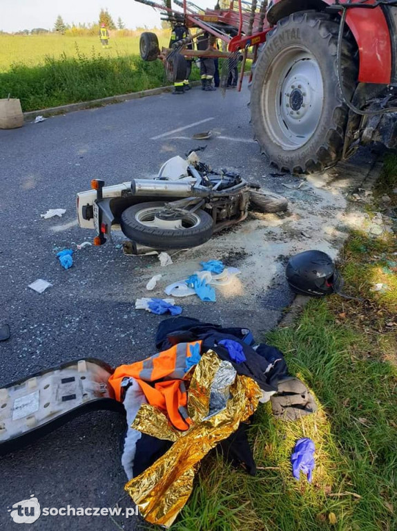 Groźny wypadek w gminie Kampinos