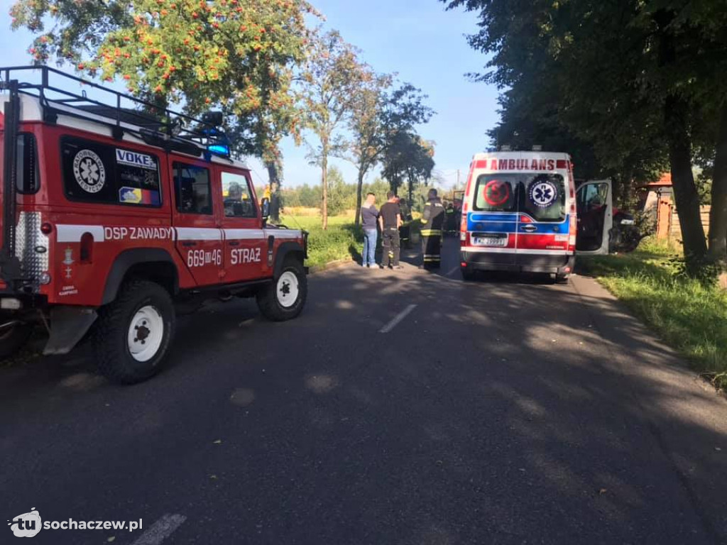 Groźny wypadek w gminie Kampinos