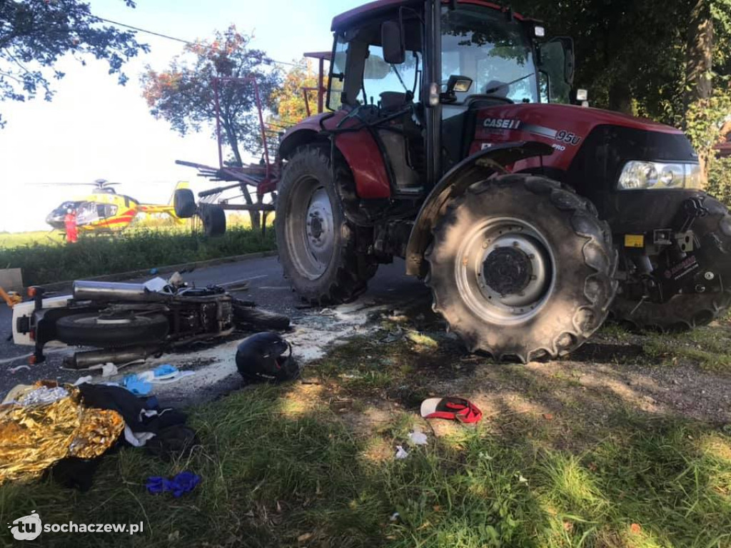 Groźny wypadek w gminie Kampinos