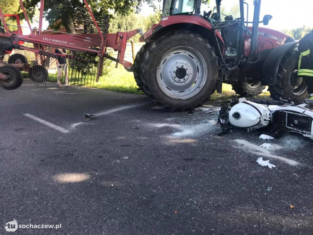 Groźny wypadek w gminie Kampinos