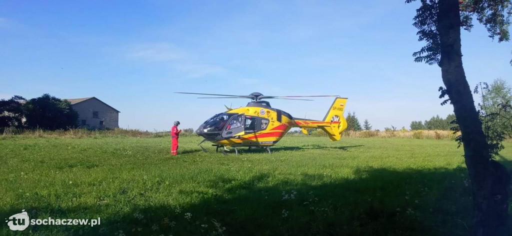 Groźny wypadek w gminie Kampinos