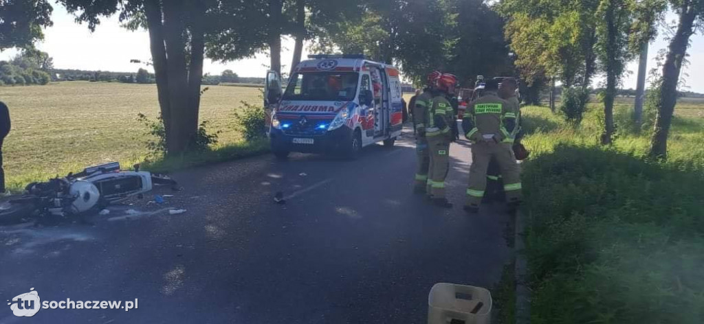 Groźny wypadek w gminie Kampinos