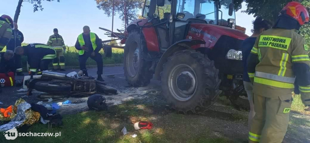 Groźny wypadek w gminie Kampinos
