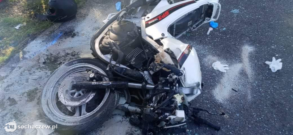 Groźny wypadek w gminie Kampinos