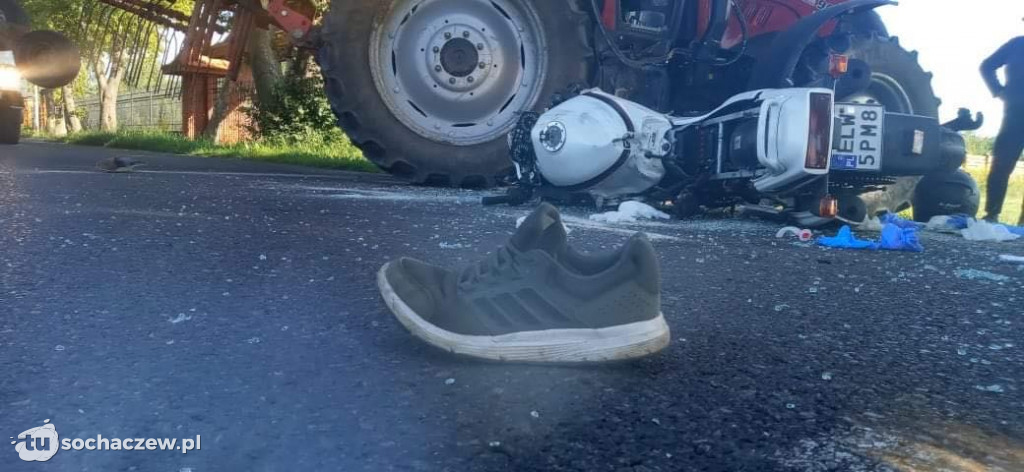 Groźny wypadek w gminie Kampinos