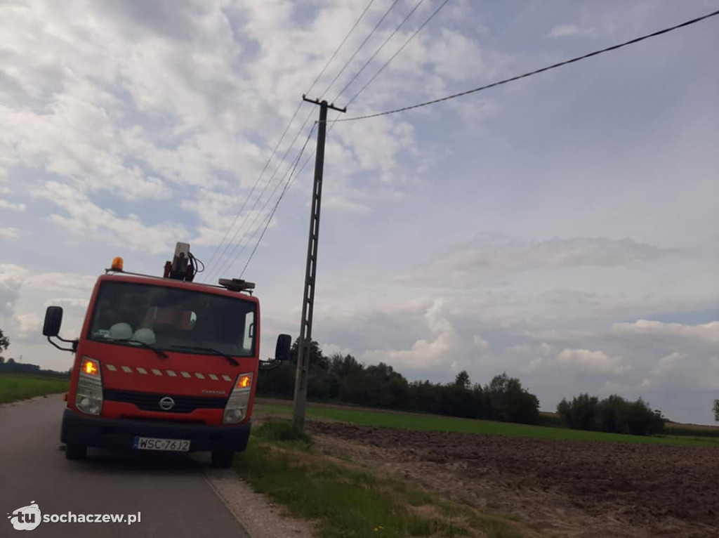 Ludwików-Rybionek po raz pierwszy z oświetleniem