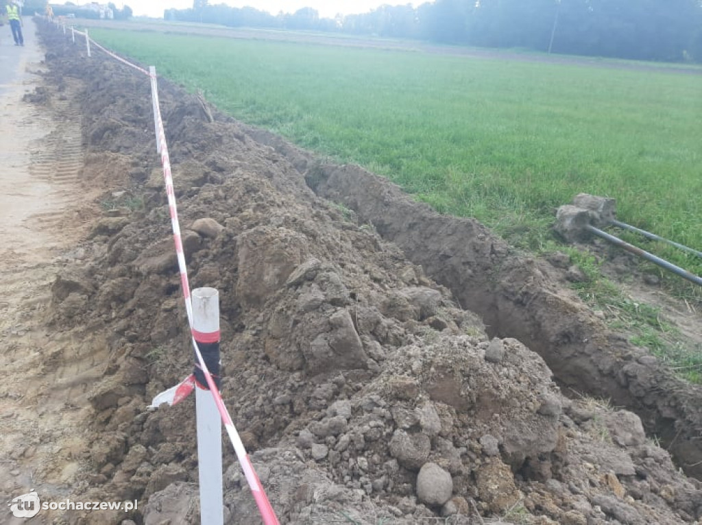 Przebudowa drogi gminnej Rybno - Jasieniec