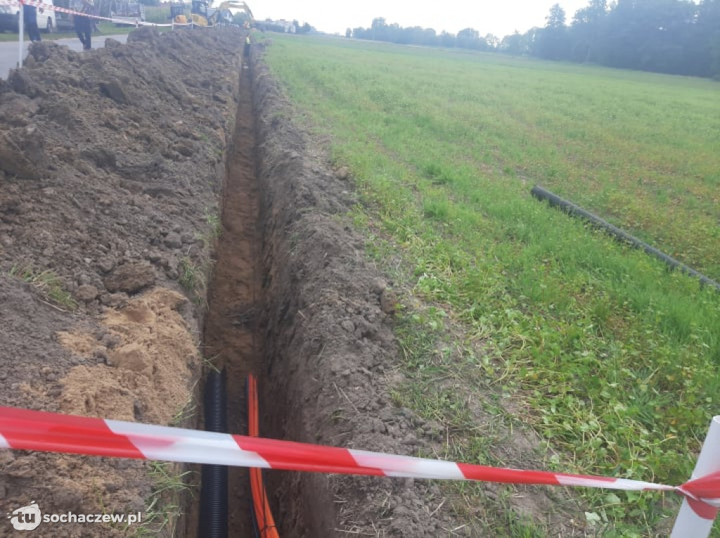 Przebudowa drogi gminnej Rybno - Jasieniec