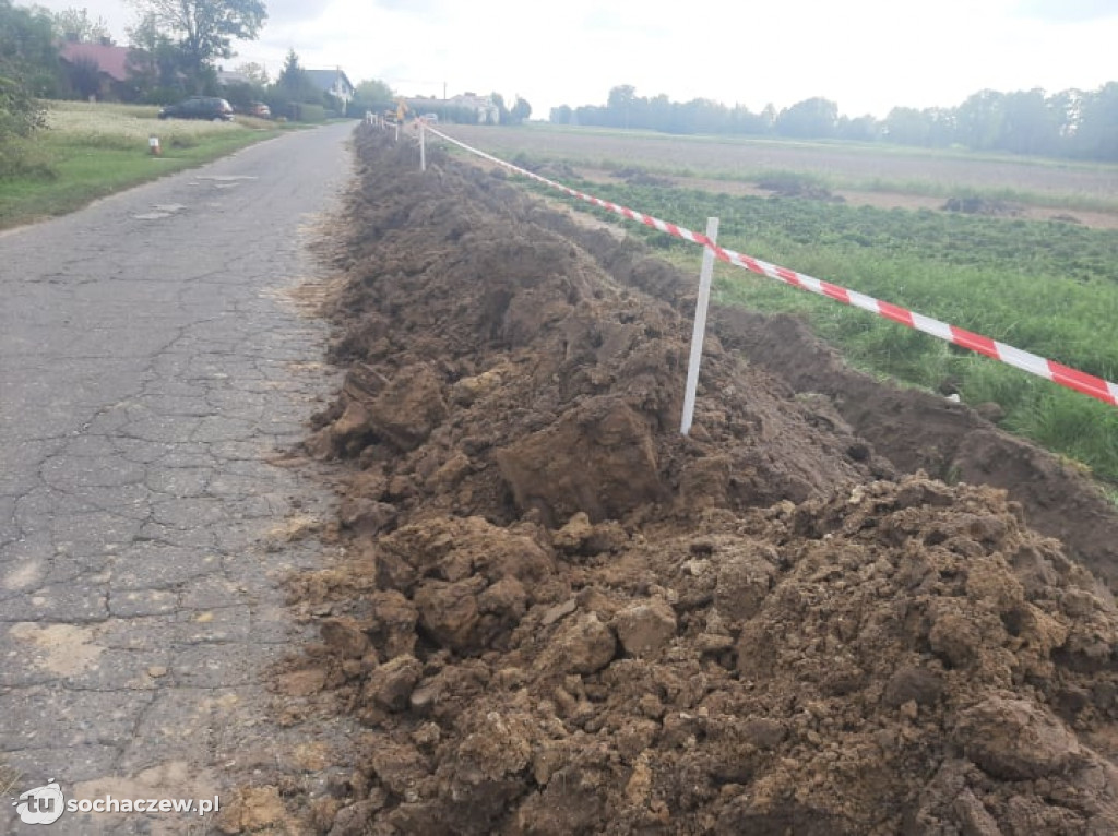 Przebudowa drogi gminnej Rybno - Jasieniec