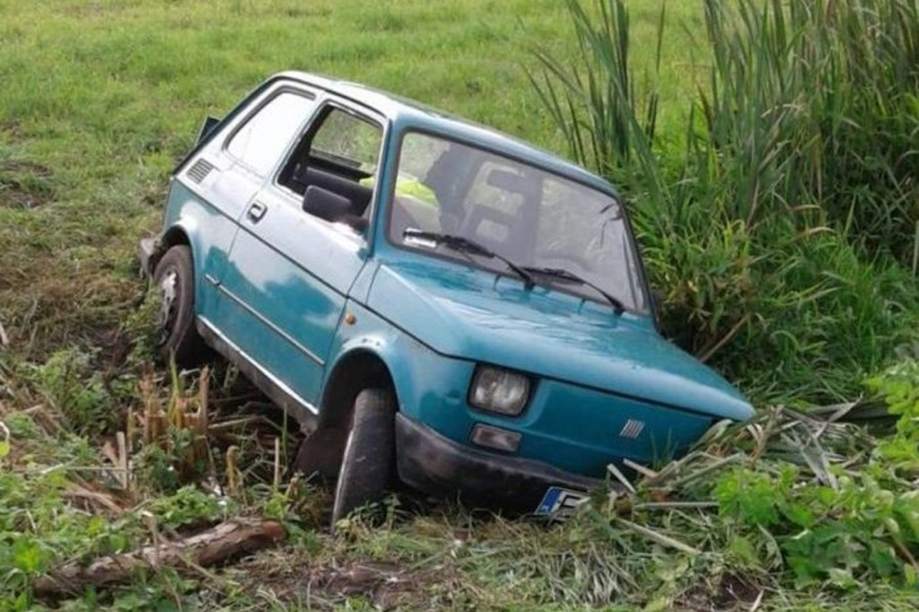 Kradzież Malucha w Kiernozi