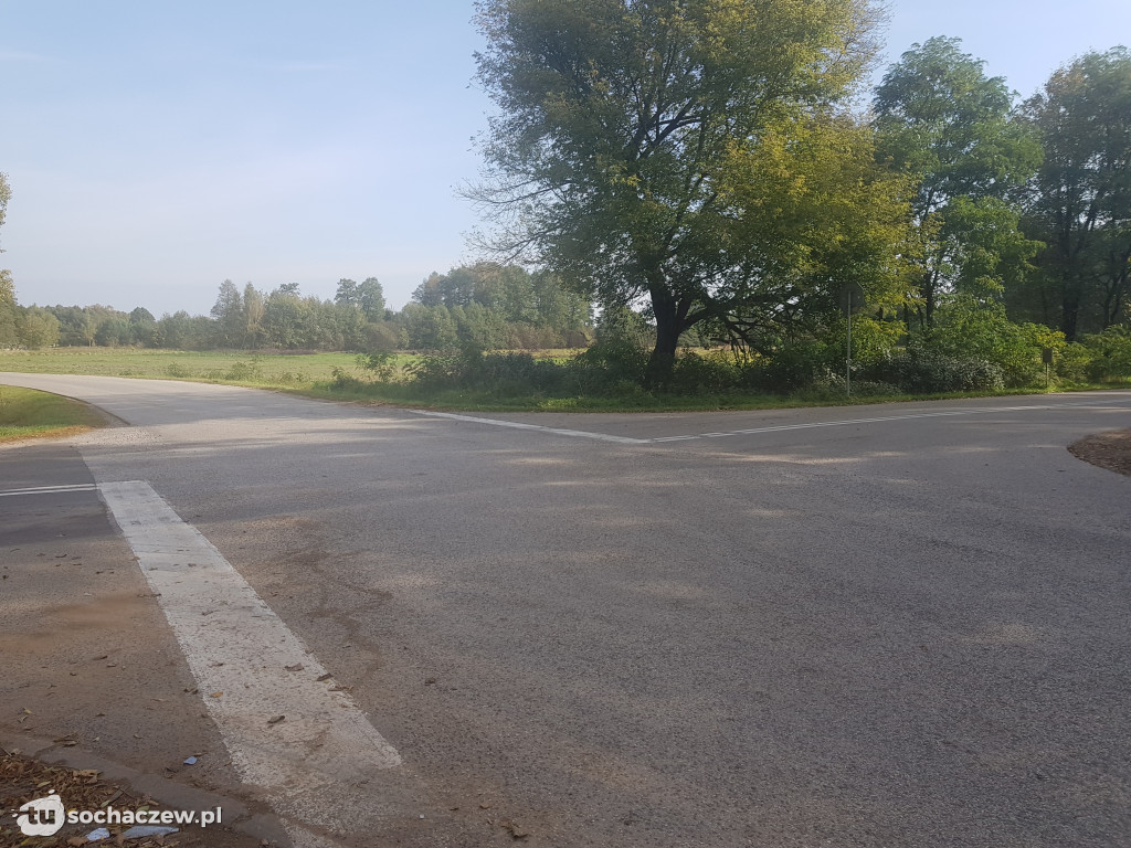 Niebezpieczne skrzyżowanie w gminie Brochów. Interwencja