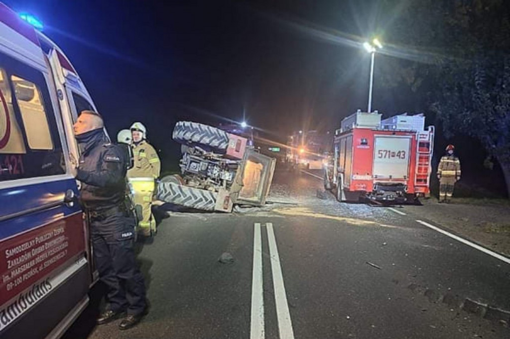 Śmiertelny wypadek na DK 50