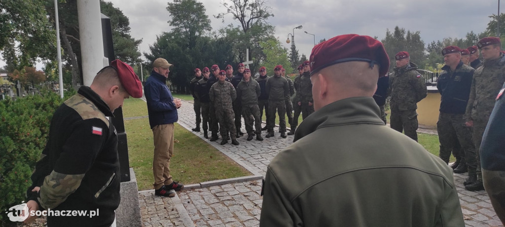 Żołnierze z Tomaszowa z odwiedzinami w Sochaczewie