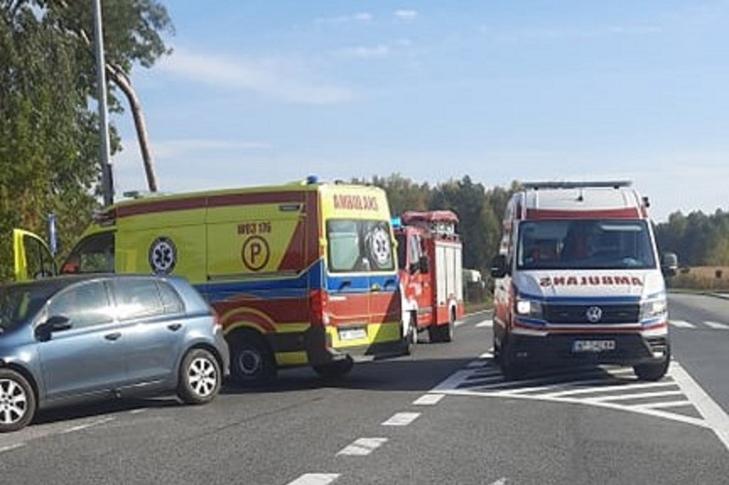 Wężyki: zderzenie dwóch aut