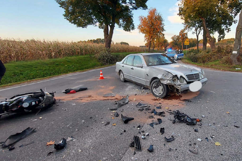 Wypadek w Nowym Żylinie