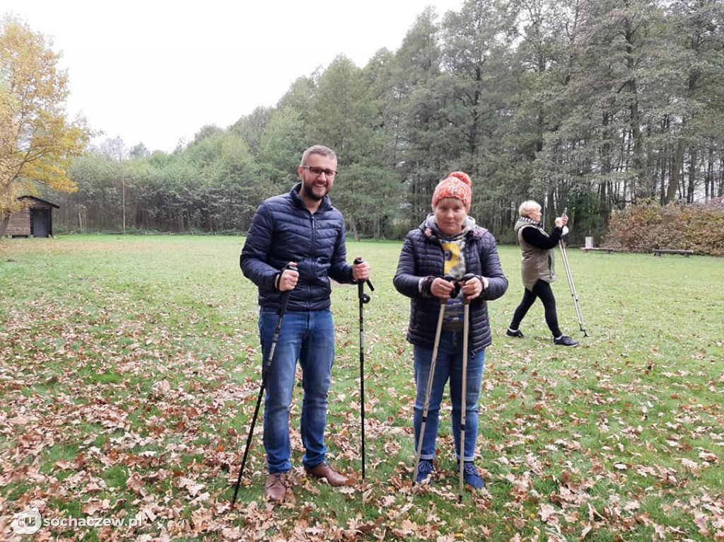 Marsz nordic walking w Rybnie za nami