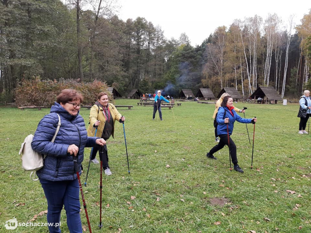 Marsz nordic walking w Rybnie za nami