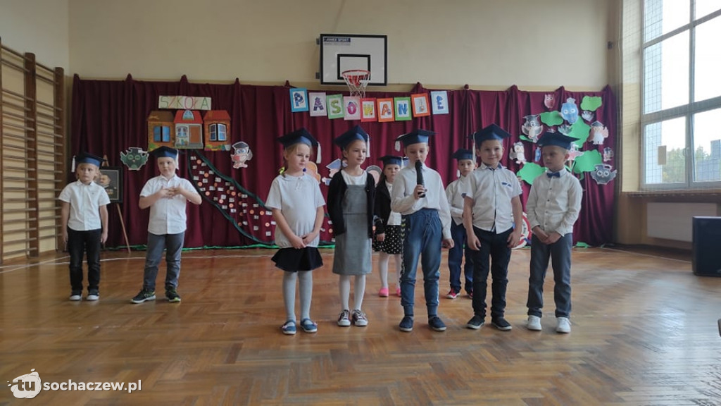 Pasowanie na ucznia w Młodzieszynie