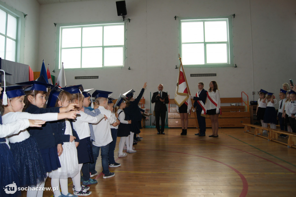 Pasowanie na ucznia w Młodzieszynie