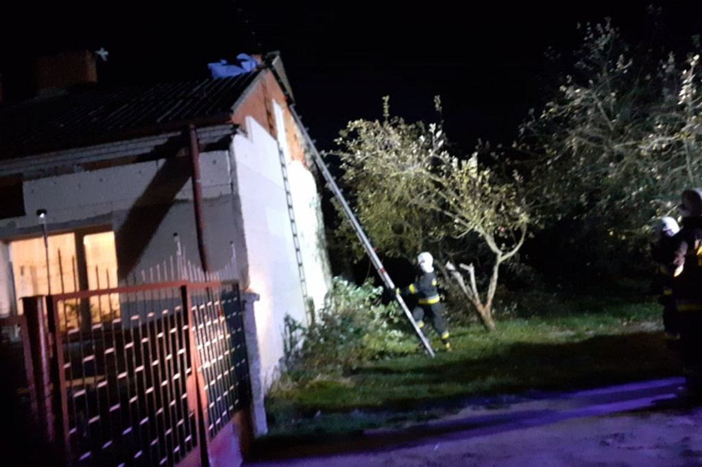 Wichura nad powiatem 21 października
