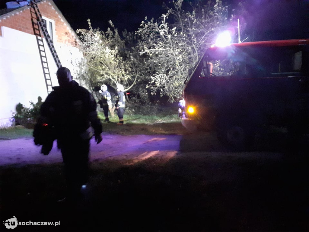 Wichura nad powiatem 21 października