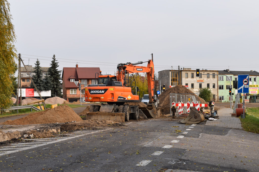 Remont ulicy Płockiej i Łowickiej