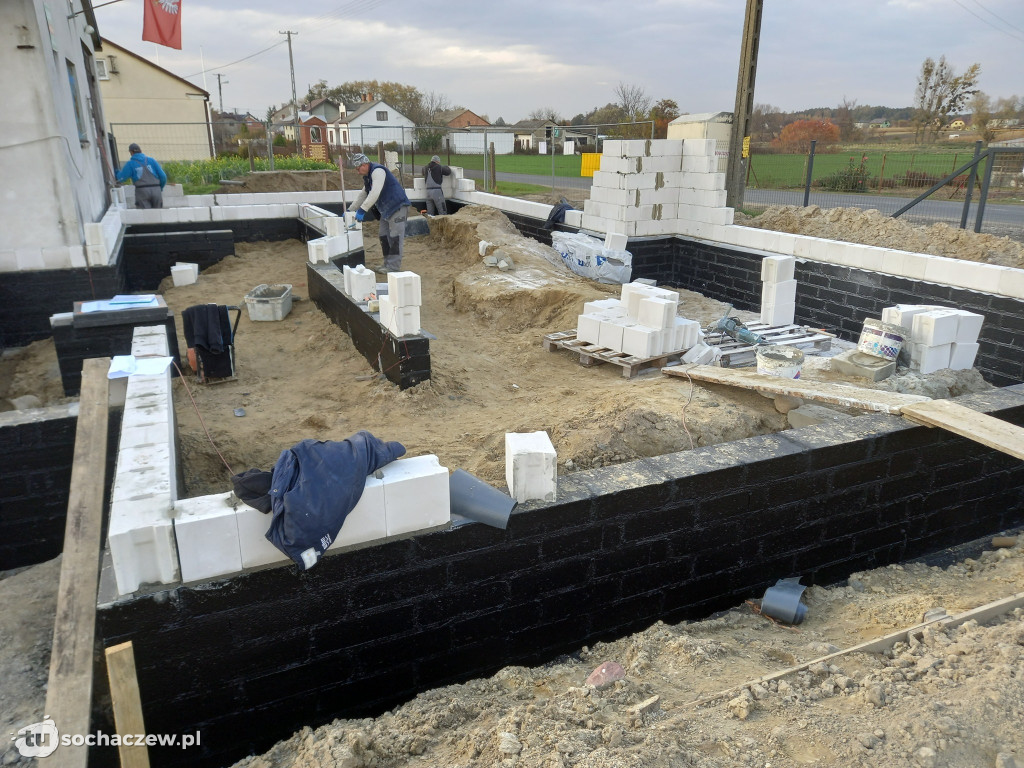 Budowa zaplecza Promyka