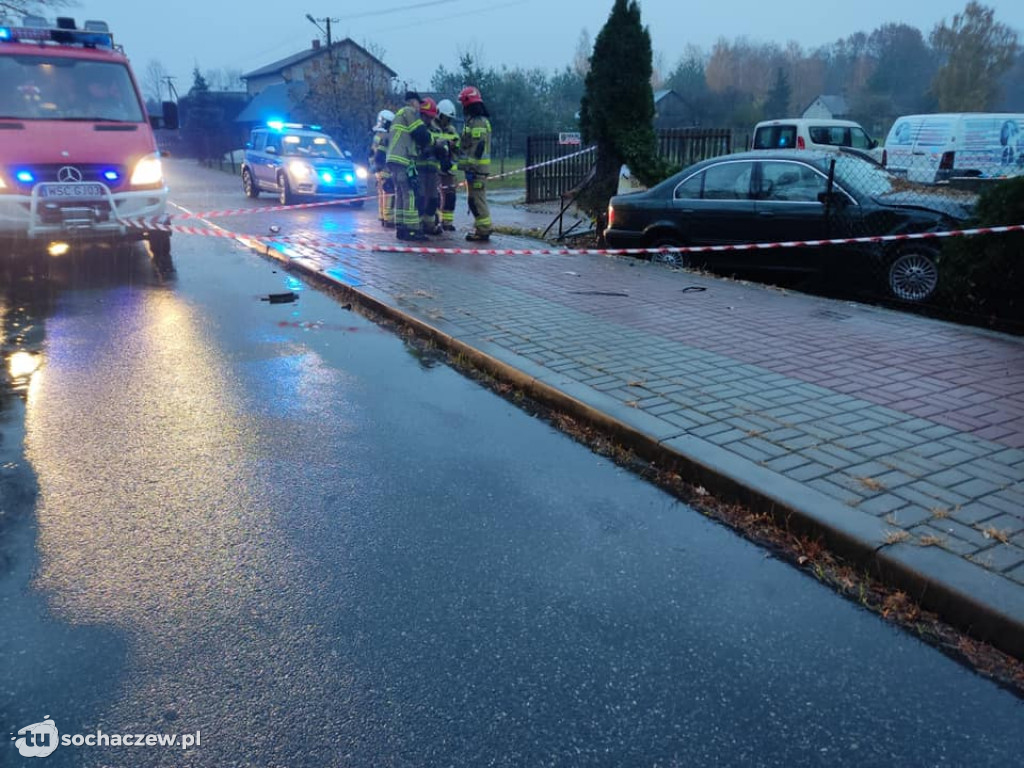 Wypadek w Teresinie na Szymanowskiej