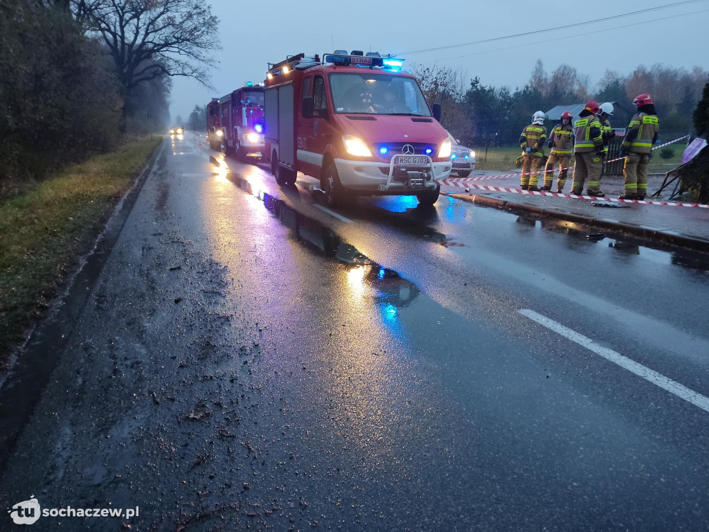 Wypadek w Teresinie na Szymanowskiej