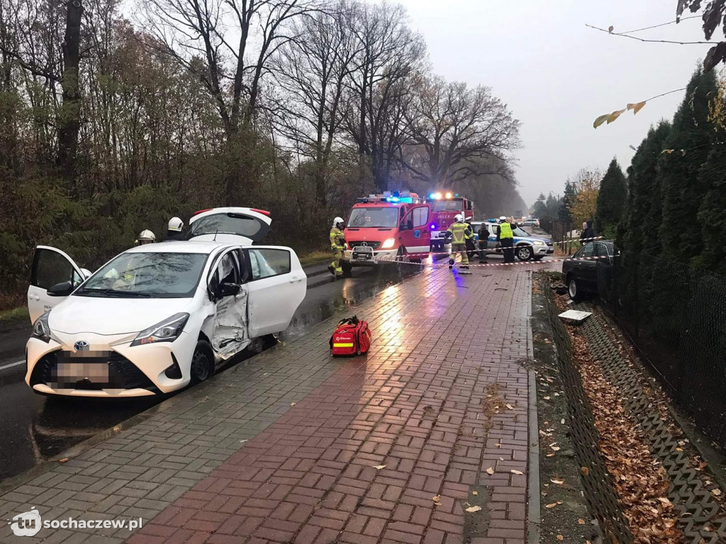 Wypadek w Teresinie na Szymanowskiej