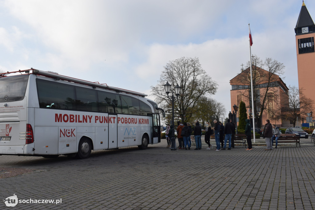 Akcja krew na placu Kościuszki