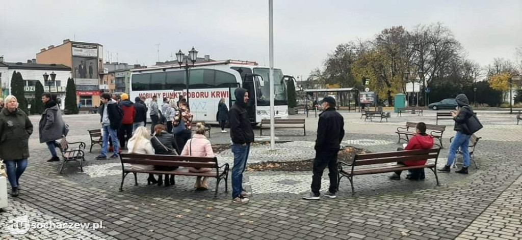 Akcja krew na placu Kościuszki