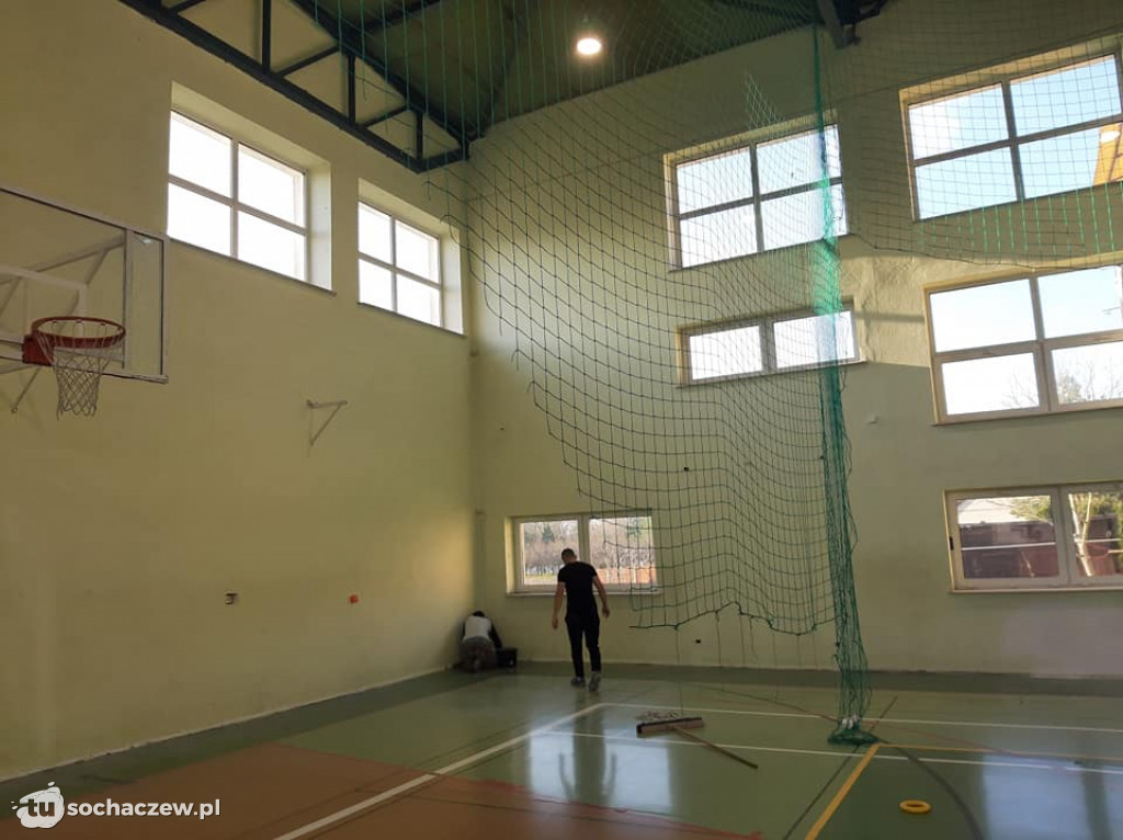 Sala gimnastyczna w Rybnie do remontu