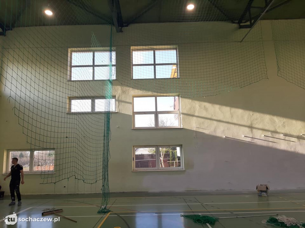 Sala gimnastyczna w Rybnie do remontu
