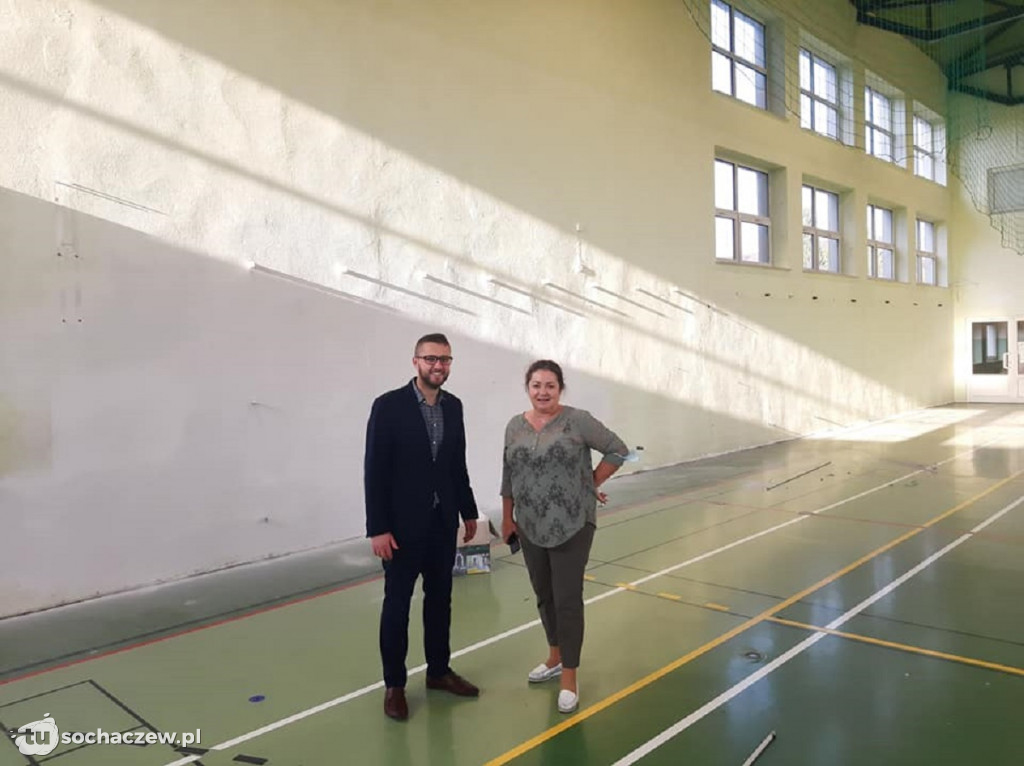Sala gimnastyczna w Rybnie do remontu