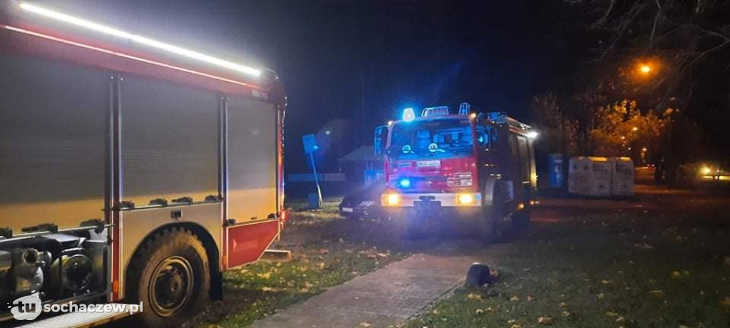 Groźny pożar na Korczaka
