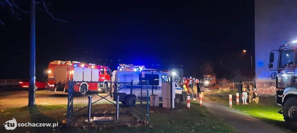 Groźny pożar na Korczaka