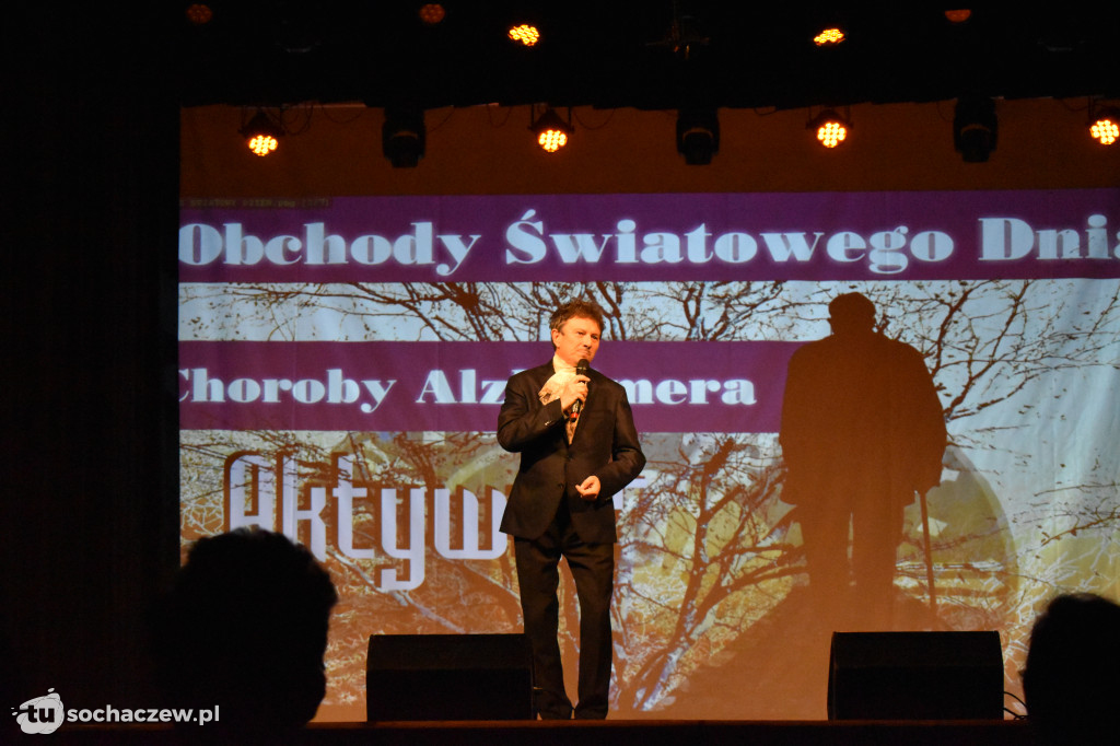 Jacek Wójcicki na koncercie z okazji Światowego Dnia Alzheimera