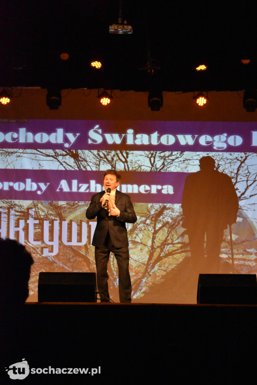 Jacek Wójcicki na koncercie z okazji Światowego Dnia Alzheimera