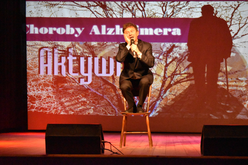 Jacek Wójcicki na koncercie z okazji Światowego Dnia Alzheimera