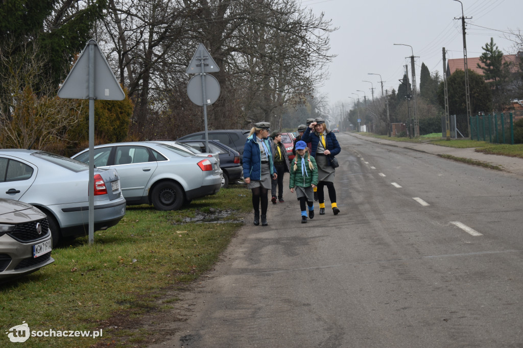 Brochów: strażacka akcja murem za mundurem
