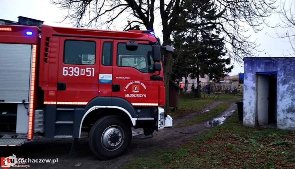 Tragiczny pożar w Młodzieszynie
