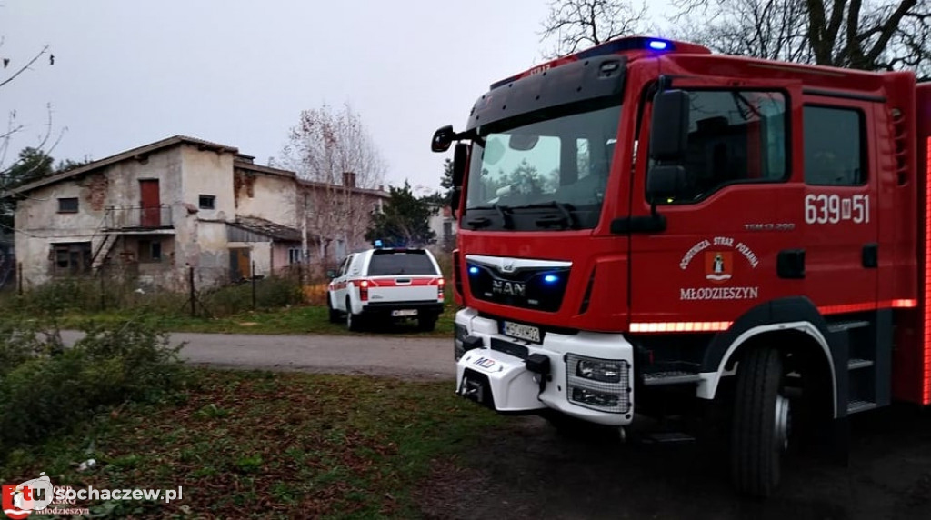 Tragiczny pożar w Młodzieszynie