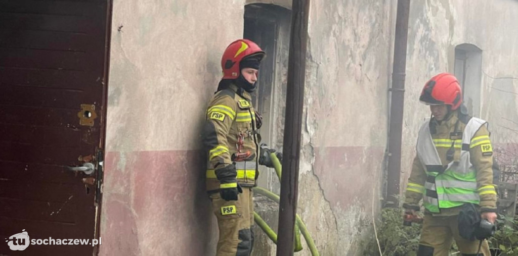 Tragiczny pożar w Młodzieszynie