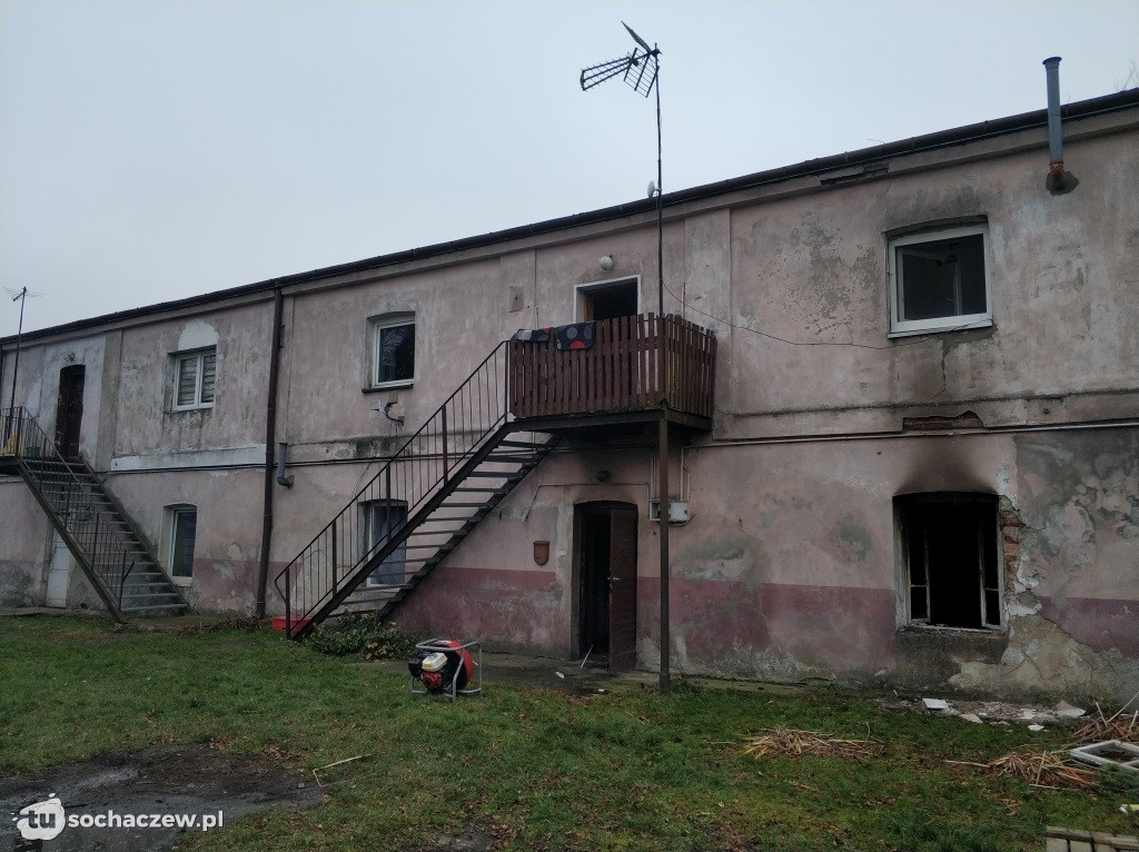 Tragiczny pożar w Młodzieszynie