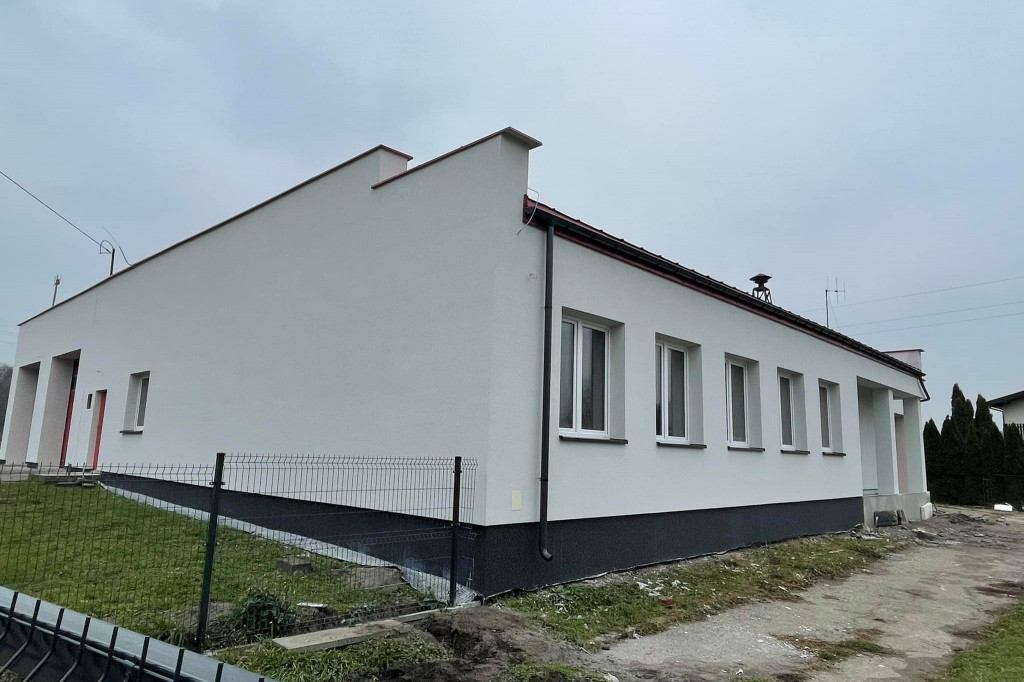 Remont strażnicy OSP Młodzieszyn