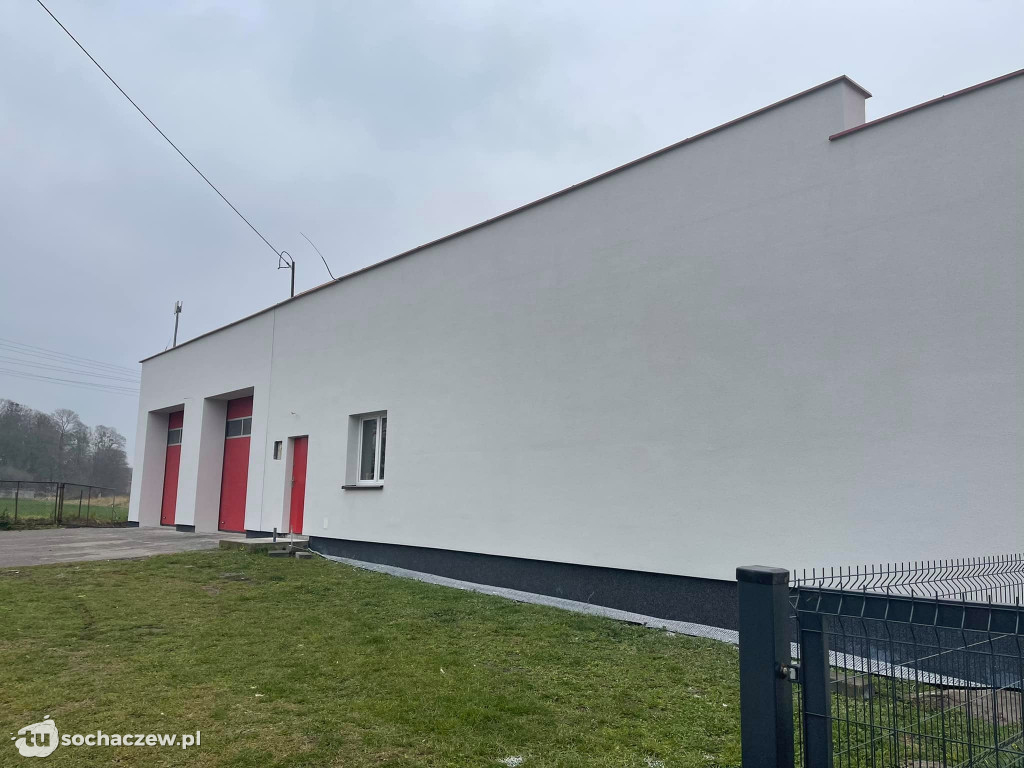 Remont strażnicy OSP Młodzieszyn